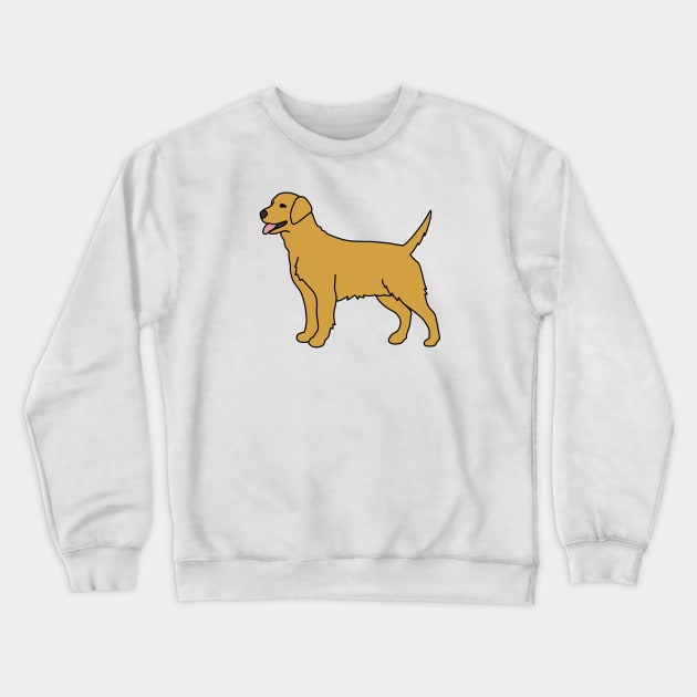 Golden Retriever Crewneck Sweatshirt by Kelly Louise Art